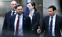 Vizepräsident JD Vance und Außenminister Marco Rubio wichen offenbar vom strikten Kurs des ...