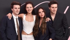 Ein Foto aus besseren Tagen: Cruz und Brooklyn Beckham mit Nicola Peltz und Mama Victoria ...
