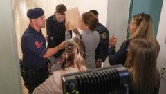 Der junge Ungar beim ersten Verhandlungstag in Wels