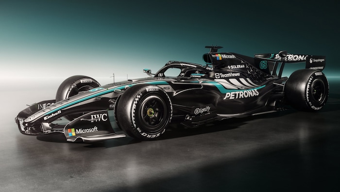 Der neue Mercedes-Bolide