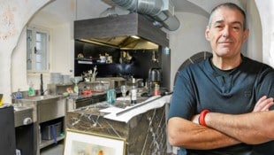 Jetzt herrscht noch Chaos im Lokal, aber Georgios Argyriou will das Triena in St. Florian ...