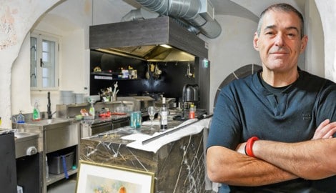 Jetzt herrscht noch Chaos im Lokal, aber Georgios Argyriou will das Triena in St. Florian ...