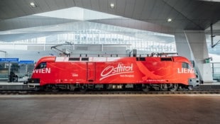 Die Taurus-Lokomotive 1116 „Osttirol“ fährt nun durch ganz Österreich. 