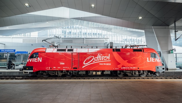 Die Taurus-Lokomotive 1116 „Osttirol“ fährt nun durch ganz Österreich.