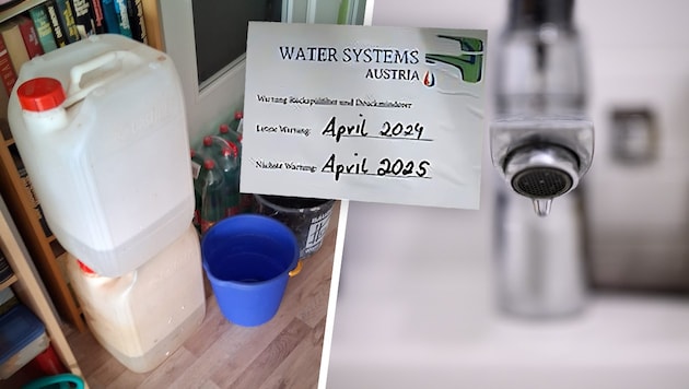 „Dry January“ mal anders: Immer wieder, konkret über Jahre, versiegten in vier Wohnblöcken in NÖ ...