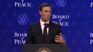 Jared Kushner sprach beim neuen „Board of Peace“ über seine Vorstellungen von einem neu ...