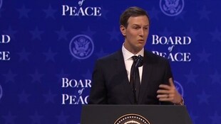 Jared Kushner sprach beim neuen „Board of Peace“ über seine Vorstellungen von einem neu ...