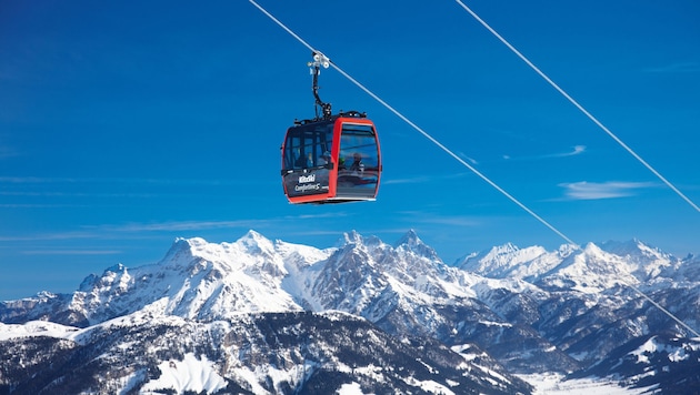 Auch der Seilbahnerbauer Leitner gehört zur HTI-Gruppe. Im Bild eine Anlage in Kitzbühel