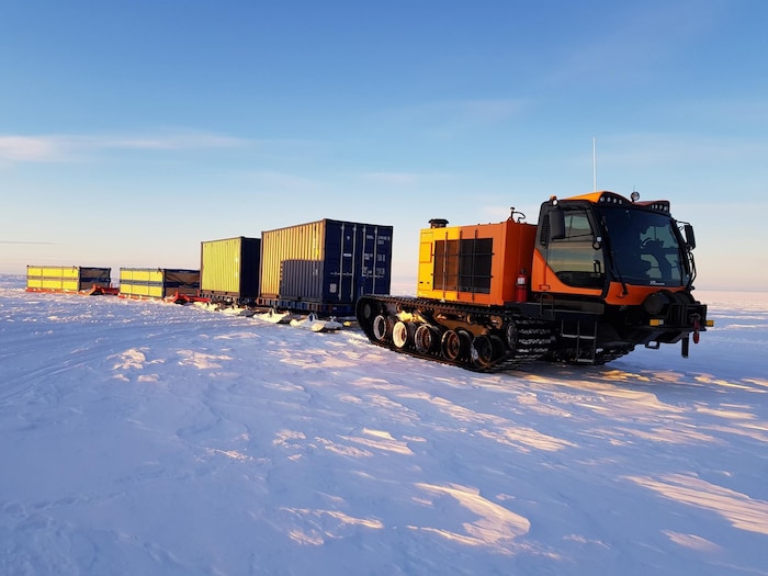 Zehn Panther XL von Prinoth sind in der Antarktis im Einsatz.