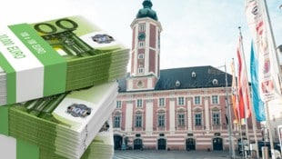 Die FPÖ macht im Wahlkampf-Finale die Stadtfinanzen von St. Pölten zum Thema.