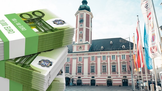 Die FPÖ macht im Wahlkampf-Finale die Stadtfinanzen von St. Pölten zum Thema.
