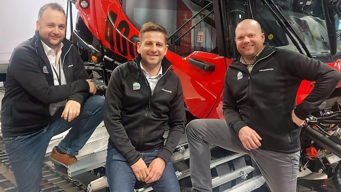 Die drei Thierseer, Markus Panzl, Martin Mairhofer und Sebastian Kröll retteten das kleine, aber ...