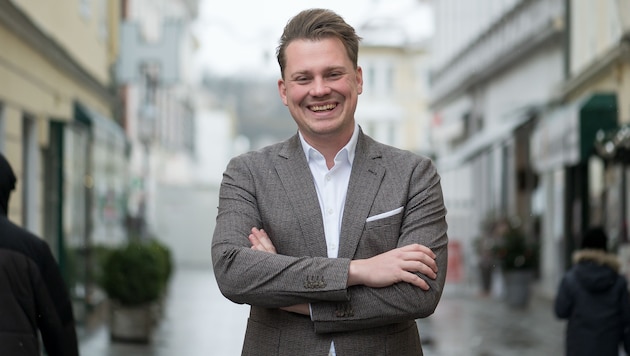 Hat gut lachen: Florian Krumböck ist als Vizebürgermeister „gesetzt“.