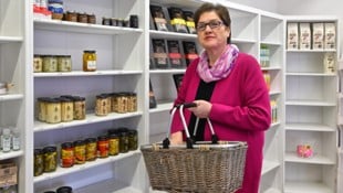 Elisabeth Finstermann sperrt ihr Geschäft für immer zu.