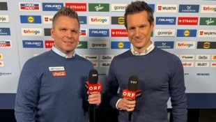 Conny Wilczynski (li.) mit Johannes „Giovanni“ Hahn.