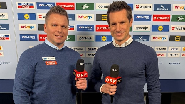 Conny Wilczynski (li.) mit Johannes „Giovanni“ Hahn.