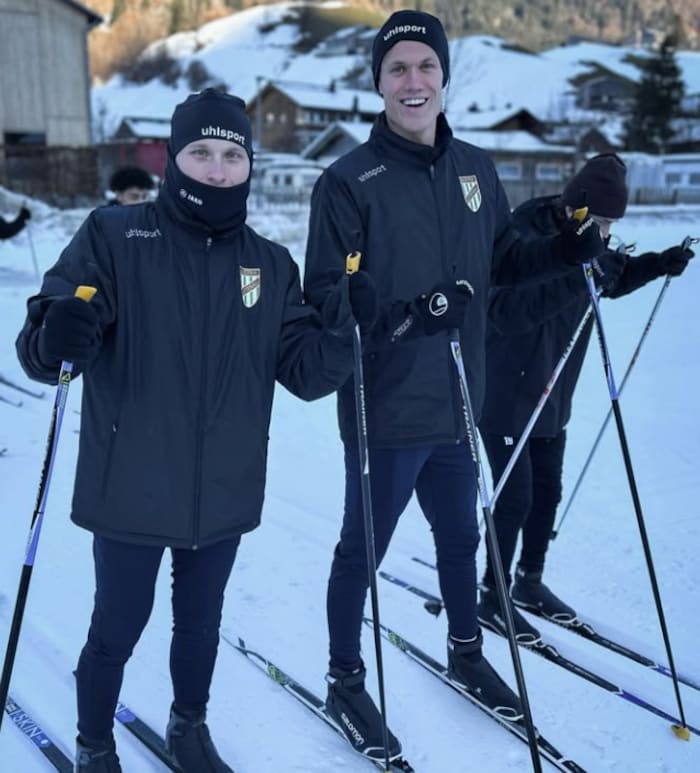 Beim Teambuildingslager in Au stand der Spaß im Vordergrund.