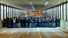 Die Fans auf dem Weg ins Stadion