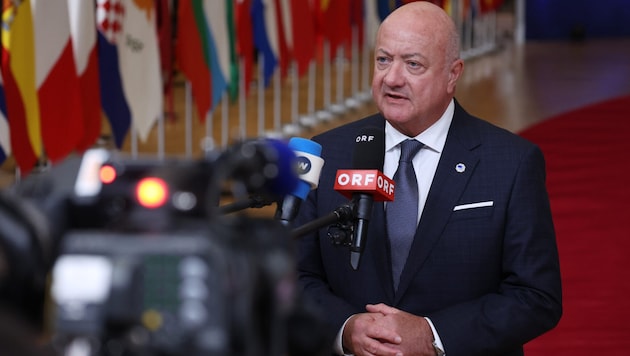 Der Bundeskanzler bekräftigte seine Solidarität mit Grönland.