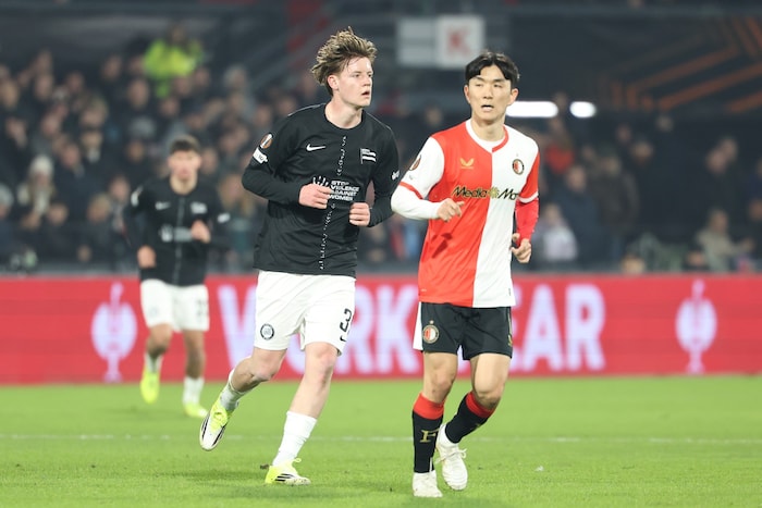 Jungspund Luca Weinhandl (li.) feierte sein Debüt.