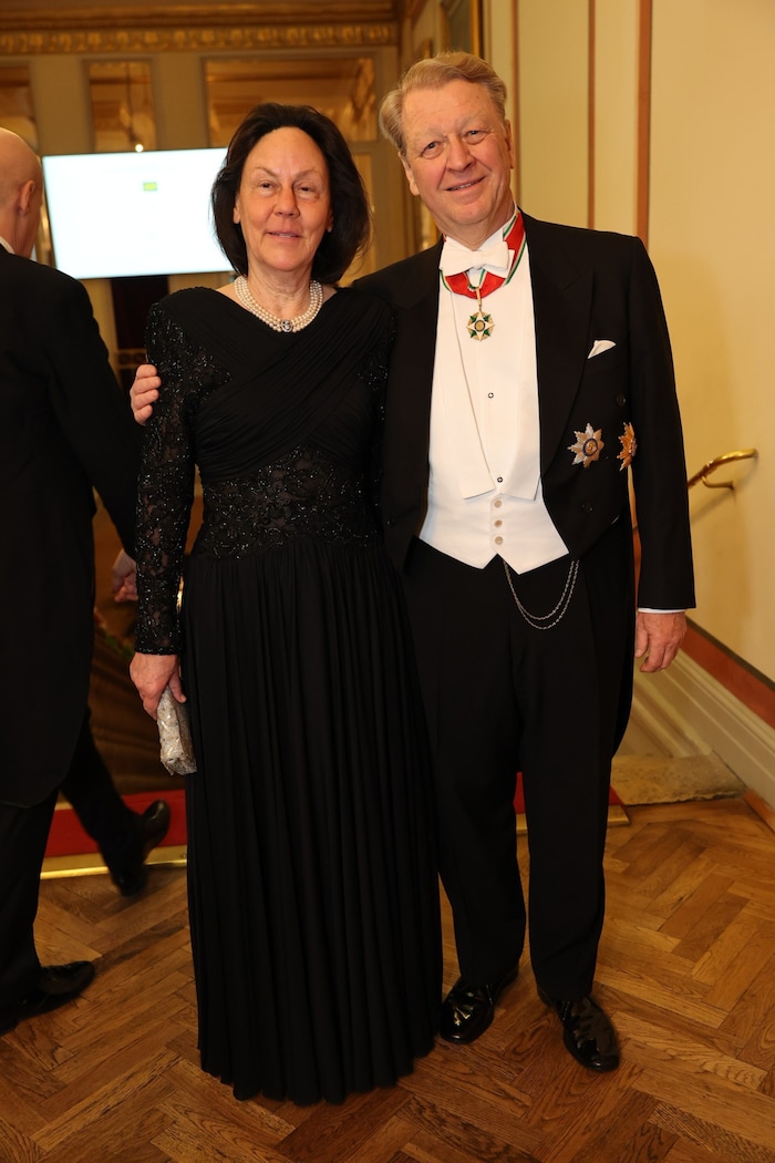 Alt-Intendant der Wiener Philharmoniker Thomas Angyan und seine Ehefrau Eva waren ebenfalls beim ...