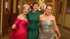 Glamouröse Gäste: Francesca Thyssen-Bornemisza mit Tochter Gloria Habsburg und Agnes ...