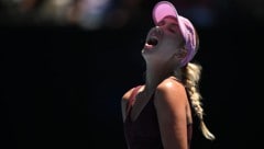 Anastasia Potapova spielte mit einem gebrochenen Finger.