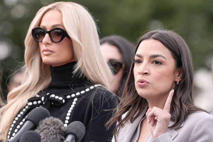 Paris Hilton und Alexandria Ocasio-Cortez