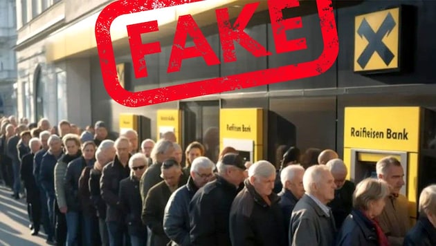 Werbeanzeigen mit falschem Logo, falschem Name und falschen Menschen kursieren im Netz.