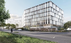 Das neue Life Science Center entsteht bis 2029 in Neu Marx und soll „einen wesentlichen Beitrag ...