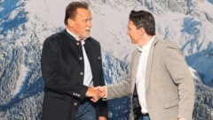 Die „Krone“ traf den „Terminator“ in Kitzbühel. Der Weltstar wird nicht müde, fürs Klima zu ...