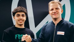 Jussef Nasrawe (links) wechselt leihweise zur SV Ried.