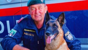 Gruppeninspektor Christian Uran und sein „Max“ wurden zu Lebensrettern