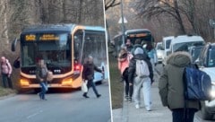 Bitte aussteigen, hieß es am Mittwoch einmal mehr für alle Fahrgäste auf dem Weg nach Eichat in ...