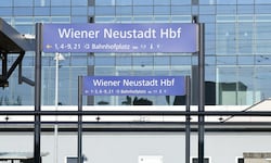 Ab März halten in Wiener Neustadt Garnituren der Bahngesellschaft Westbahn.