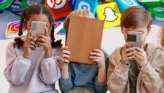Eine knappe Mehrheit der Österreicher hält die Nutzung von Social-Media-Kanälen von Kindern und ...