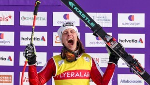 Katrin Ofner steht erstmals seit drei Jahren wider auf einem Weltcup-Podest.