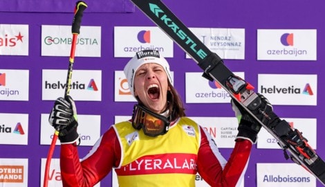Katrin Ofner steht erstmals seit drei Jahren wider auf einem Weltcup-Podest.