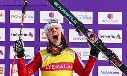 Katrin Ofner steht erstmals seit drei Jahren wider auf einem Weltcup-Podest.