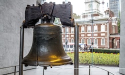 Im Independence National Historical Park ist unter anderem die „Liberty Bell“ ausgestellt – ein ...