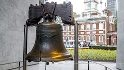 Im Independence National Historical Park ist unter anderem die „Liberty Bell“ ausgestellt – ein ...
