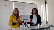 Die Direktorin des Vorarlberger Landesrechnungshofs, Brigitte Eggler-Bargehr, und ihre ...