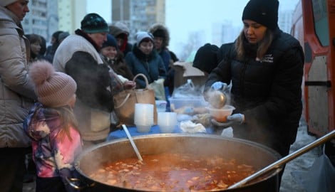 Viele Ukrainer sind aktuell auf Hilfe angewiesen.