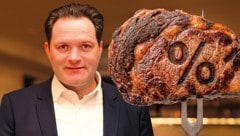 „Für mich gehört Fleisch zu den Grundnahrungsmitteln“, sagt Minister Totschnig.