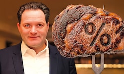 „Für mich gehört Fleisch zu den Grundnahrungsmitteln“, sagt Minister Totschnig.