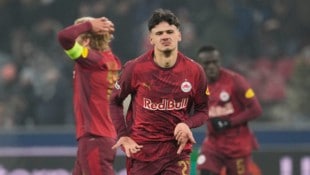 Kerim Alajbegovic beim Jubel. Kapitän Mads Bidstrup (hinten) konnte es nicht glauben.