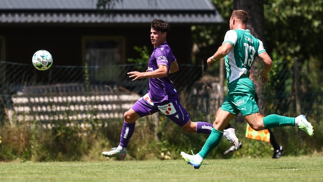 Für die Austria absolvierte Luca Pazourek 20 Spiele – in Hartberg will er nun den nächsten ...