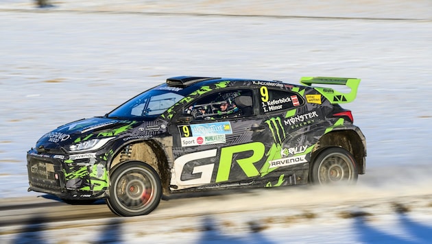 Die gebürtige Ferlacherin Ilka Minor bestreitet als Co-Pilotin mit Johannes Keferböck den ...