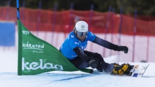 Auner fühlt sich im PGS wie in einem Nascar.