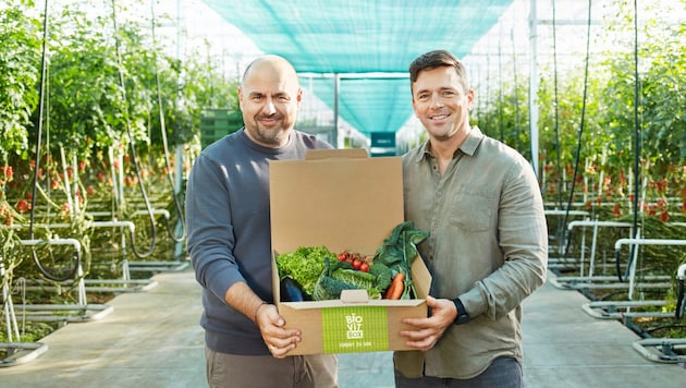 Michael Pilsel und Christoph Mick schicken Bio-Obst und Gemüse direkt zu Ihnen nach Hause.
